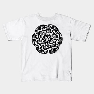 Abstract Swirl Kids T-Shirt